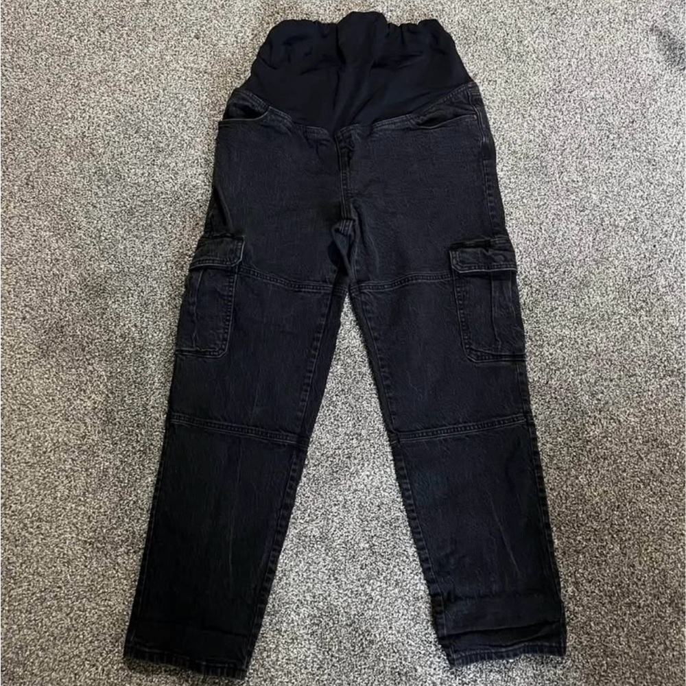 Ingrid & Isabel Straight Leg Maternity Jeans- Size 12